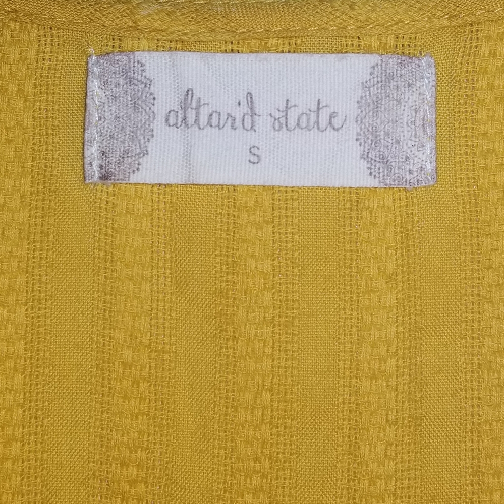 Altar'd State Embroidered Top With Tassel Tie Detail - Picture 8 of 8